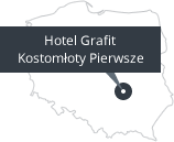 Mapa Hotelu Grafit Kielce